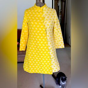 Vintage Bill Blass for Bond Street Coat Dress VINTAGE 1960s MOD